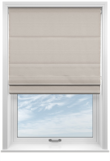 Norleigh, Fog - Twist&Fit Roman Blind